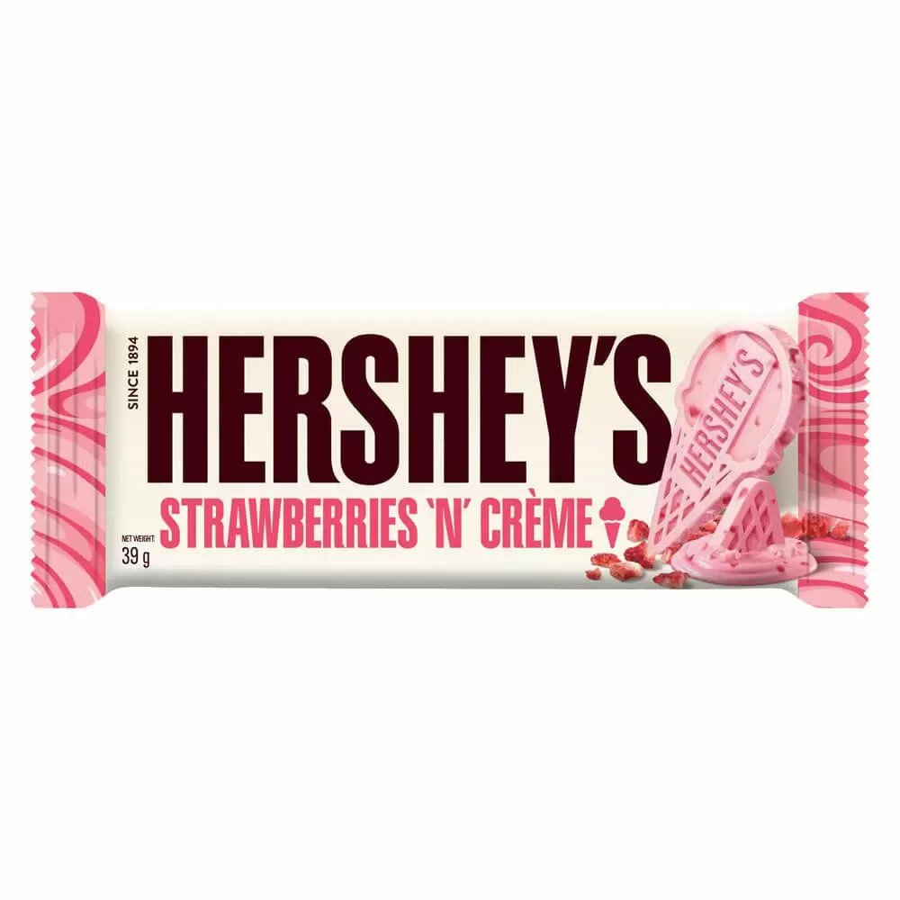 Hersheys Strawberry Hershey’s Strawberries ‘N’ Creme Bar